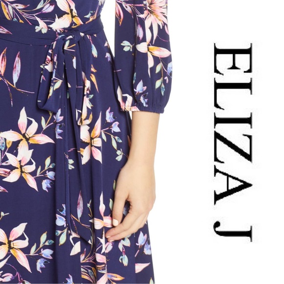 Eliza J Fit & Flare Dress - Picture 4 of 6